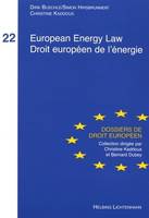 EUROPEAN ENERGY LAWDROIT EUROPÉEN DE L'ÉNERGIE