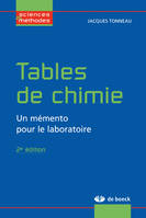 Tables de chimie, Un mémento pour le laboratoire