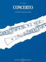 Clarinet Concerto A Major, KV 622. clarinet in Bb and orchestra. Réduction pour piano avec partie soliste.