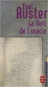 La Nuit de l'oracle, roman