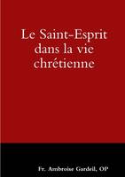 Le Saint-Esprit dans la vie chrétienne