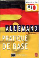 Allemand débutant pratique de base Coffret 1 livret et 3 cassettes audio