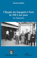 L'épopée des Espagnols à Paris de 1945 à nos jours, Les Esparisiens