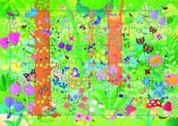 LES PETITES BETES DU JARDIN - PUZZLE