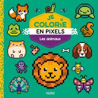 Je colorie en pixels - Les animaux