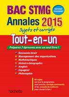 ANNALES 2015 Tout-en-un Bac STMG