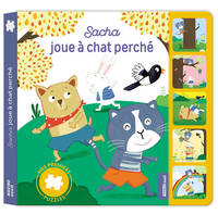 Mes premiers puzzles, Sacha joue a chat perche