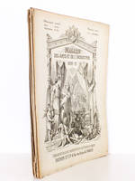 Magasin des Arts et de l'Industrie 1876-1877. Huitième Année. Premier Semestre (N° 1 à 6 - Juillet à Décembre 1876 ) Contient notamment : L'abbaye des Cisterciens de Maulbronn en Wurtemberg - L'industrie des papiers peints - Formation artistique des ta...