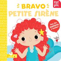 Patapon, Bravo petite sirène - livre avec matières à toucher