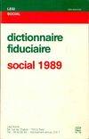 Dictionnaire fiduciaire sociale 1989