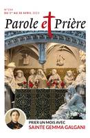 Parole et prière n°154 avril 2023, Prier un mois avec sainte Gemma Galgani