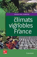 Les climats sur les vignobles de France