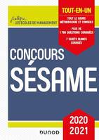 Concours Sésame - 2020-2021, Tout-en-un