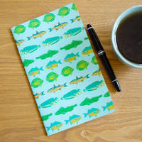 Carnet 13x21 Poissons pop (NL)