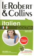 Le Robert & Collins poche italien / dictionnaire français-italien, italien-français, français-italien, italien-français