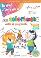 Bravo les maternelles - Mes coloriages - Voyage autour du monde Moyenne section et Grande section