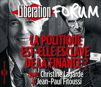 CD / LAGARDE, CHRISTINE & / La politique est-elle esclave de la finance ? (+ livret 8 pages)