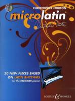 Microlatin, Vingt pièces nouvelles sur des rythmes d'Amérique latine pour le pianiste débutant. piano.