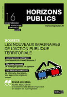 Les nouveaux imaginaires de l'action publique territoriale - Horizons publics no 16 juillet-août 2020