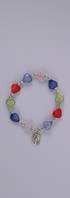 BRACELET COEURS MULTICOLORES