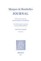Journal / marquis de Bombelles, 8, Journal