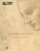 leonard de vinci dessins manus, dessins et manuscrits