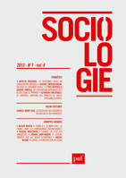 Sociologie 2013, n° 1, Varia