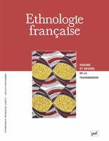 Ethnologie française 2000, n° 3, Envers et revers de la transmission