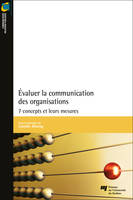 Evaluer la communication des organisations, 7 concepts et leurs mesures