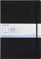 Carnet Aquarelle Format A3 rigide noir