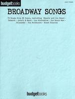 Broadway Songs (Easy Piano), Budgetbooks