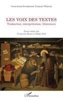 Les voix des textes, Traduction, interprétation, littérature