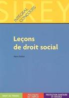 Leçons de droit social Pellet, Rémi