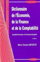 Dictionnaire de l'économie, de la finance et de la comptabilité - anglais-français, français-anglais, anglais-français, français-anglais