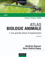 1, Les grands plans d'organisation, Atlas de biologie animale - Tome 1 - 3ème édition - Les grands plans d'organisation, atlas