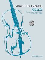 Grade by Grade - Cello, Degré 4. cello and piano.
