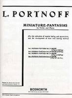 Russian Fantasy No. 4 in E minor, Miniature-Fantasias for Violin and Piano