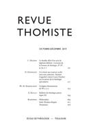 Revue thomiste - N°4/2019
