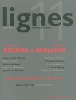 Lignes 11 - adorno/benjamin, Adorno-Benjamin
