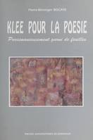 Klee pour la poésie : parcimonieusement garni de feuilles