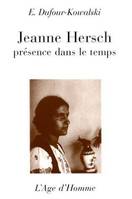 JEANNE HERSCH