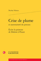 Crise de plume et souveraineté du pinceau, Écrire la peinture de Diderot à Proust