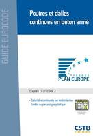 Poutres et dalles continues en béton armé, Calcul des continuités par redistribution limitée ou par analyse plastique - D'après l'Eurocode 2