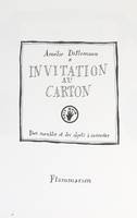 Invitation au carton, Des meubles et des objets à inventer