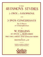 48 Famous Studies, (1st and 3rd Part), for Oboe and Saxophone