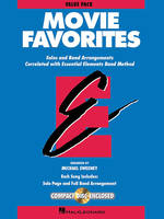 Essential Elements Movie Favorites - Value Pak, 37 part books, conductor score & CD