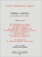 Opera Omnia - tome 43