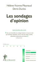 Les sondages d'opinion