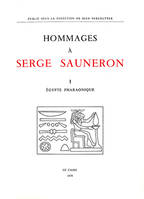 Hommages sonneron i égypt pharaon