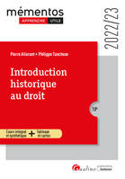 Introduction historique au droit, Cours intégral et synthétique + tableaux et cartes